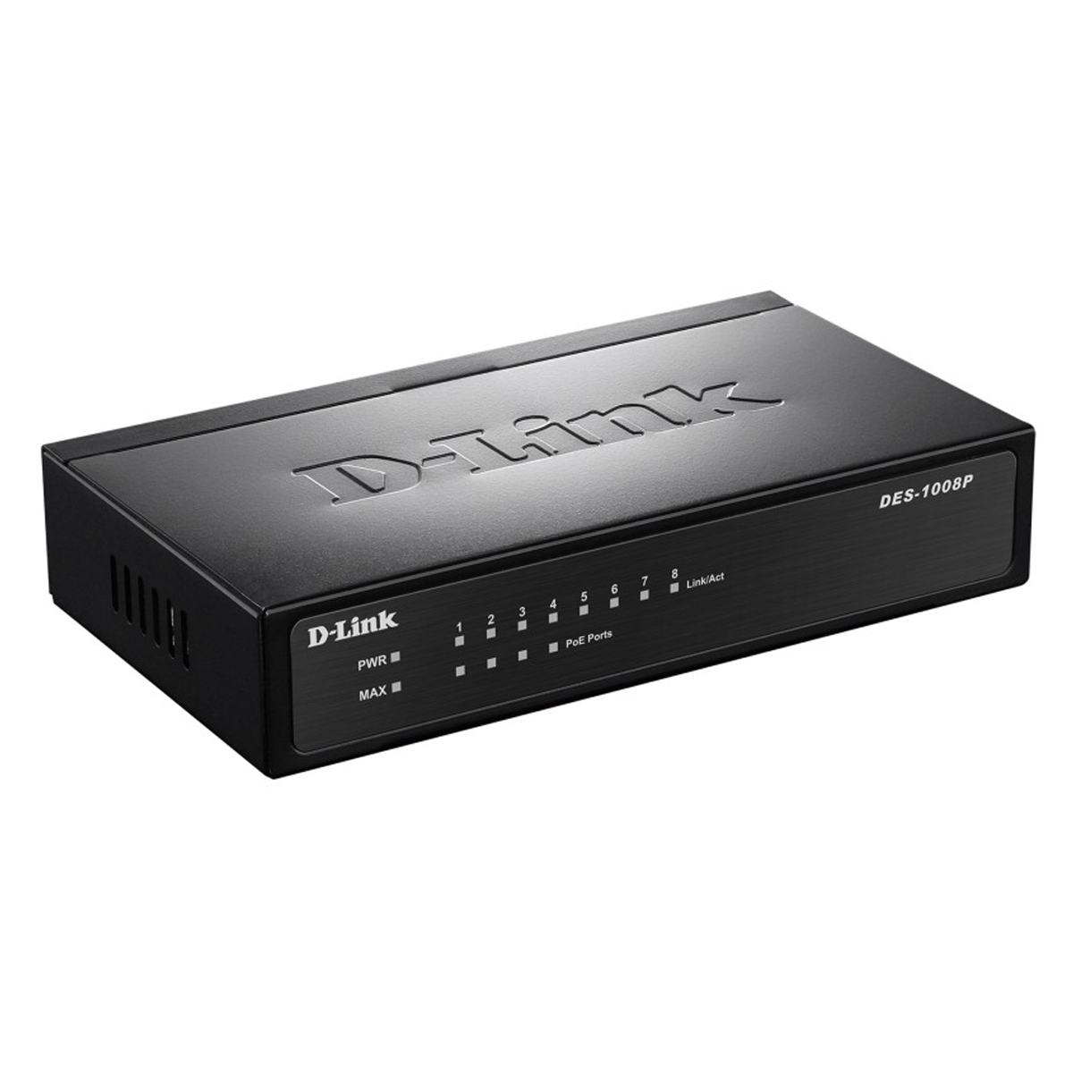 سوئیچ شبکه 8 پورت با 4 پورت PoE دی لینک مدل DES-1008P-3